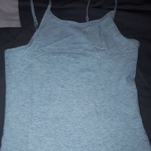 Gray gap kids tank top